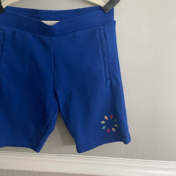 Adidas Boys Logo Blue Cotton Matching Set Outfit Bundle Size Small - Picture 9 of 14